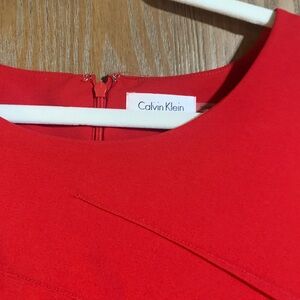 Calvin Klein dress red